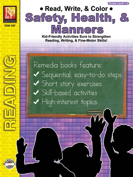 Read Write & Color: Safety Health & Manners Ebook