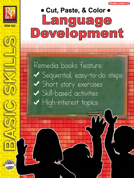 Cut Paste & Color: Language Development Ebook