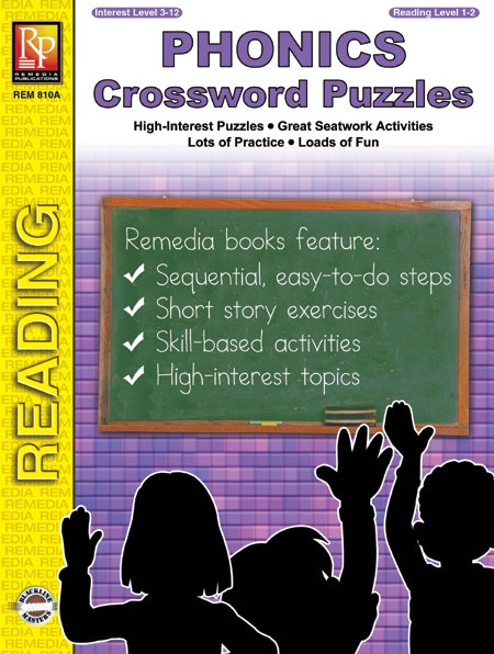 Phonics Crossword Puzzles Ebook