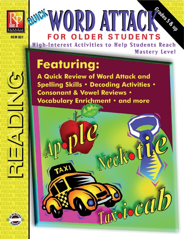 Quick Word Attack for Older Students Ebook
