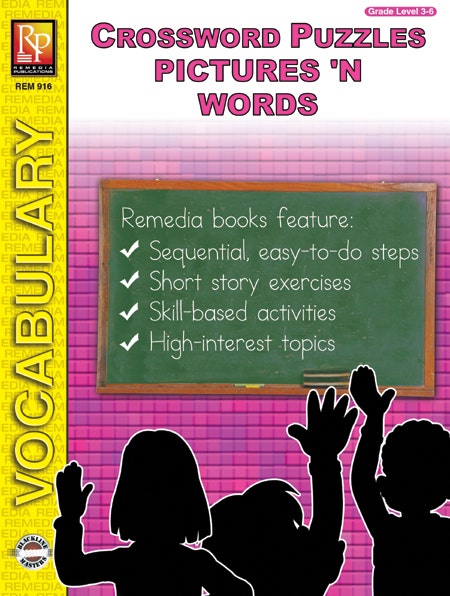 Crossword Puzzles: Pictures ?N Words Ebook