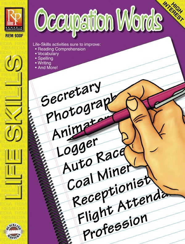Life-Skill Lessons: Occupation Words Ebook