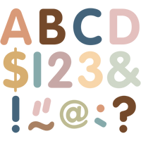 Everyone is Welcome 2in Classic Letters Uppercase Pack