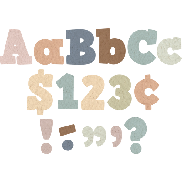Everyone is Welcome 4in Bold Block Letters Combo Pack
