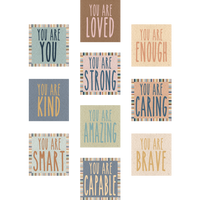 Everyone is Welcome Positive Affirmations Accents