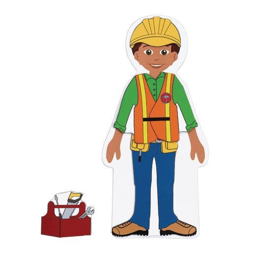 Magnetic Career Dressing Dolls