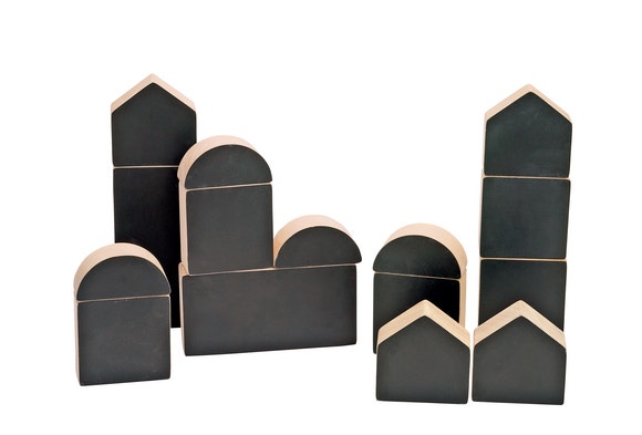 Excellerations Chalkboard Block Set Of 15