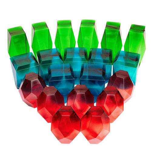 Excellerations Giant Stacking Gems Set of 20