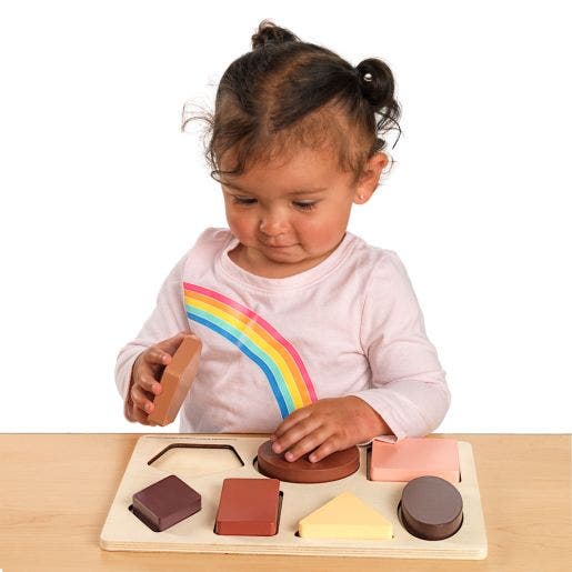 Excellerations Natural Chunky Puzzles Shapes