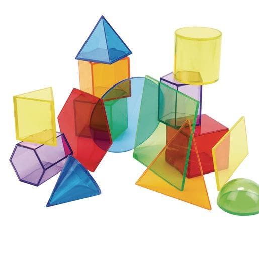 Excellerations STEM Translucent Shapes Collection