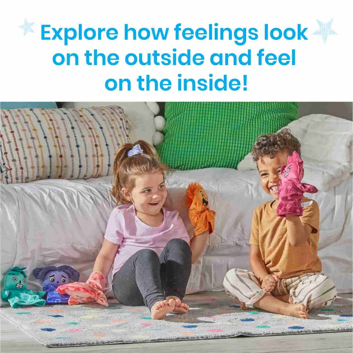 Feelings Family Hand Puppets