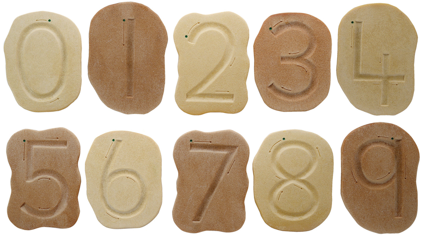 Feels Write Number Stones