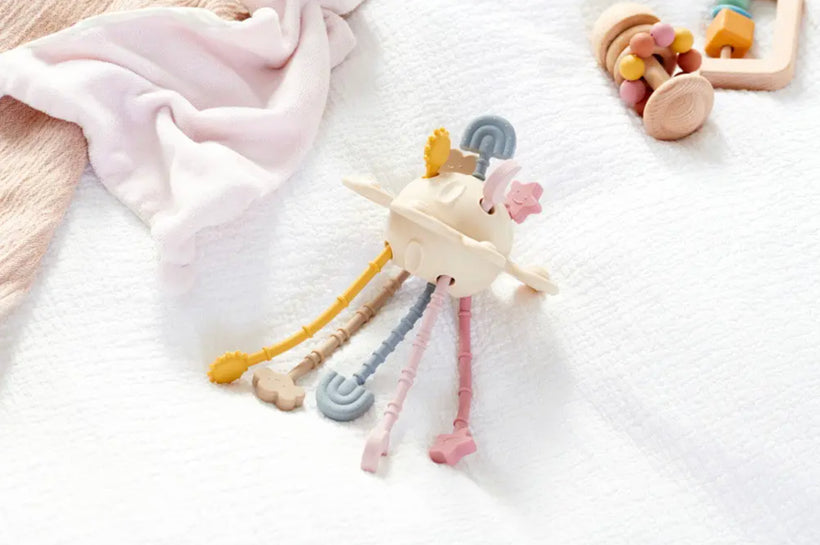 Silisoft Zip Pull Toy