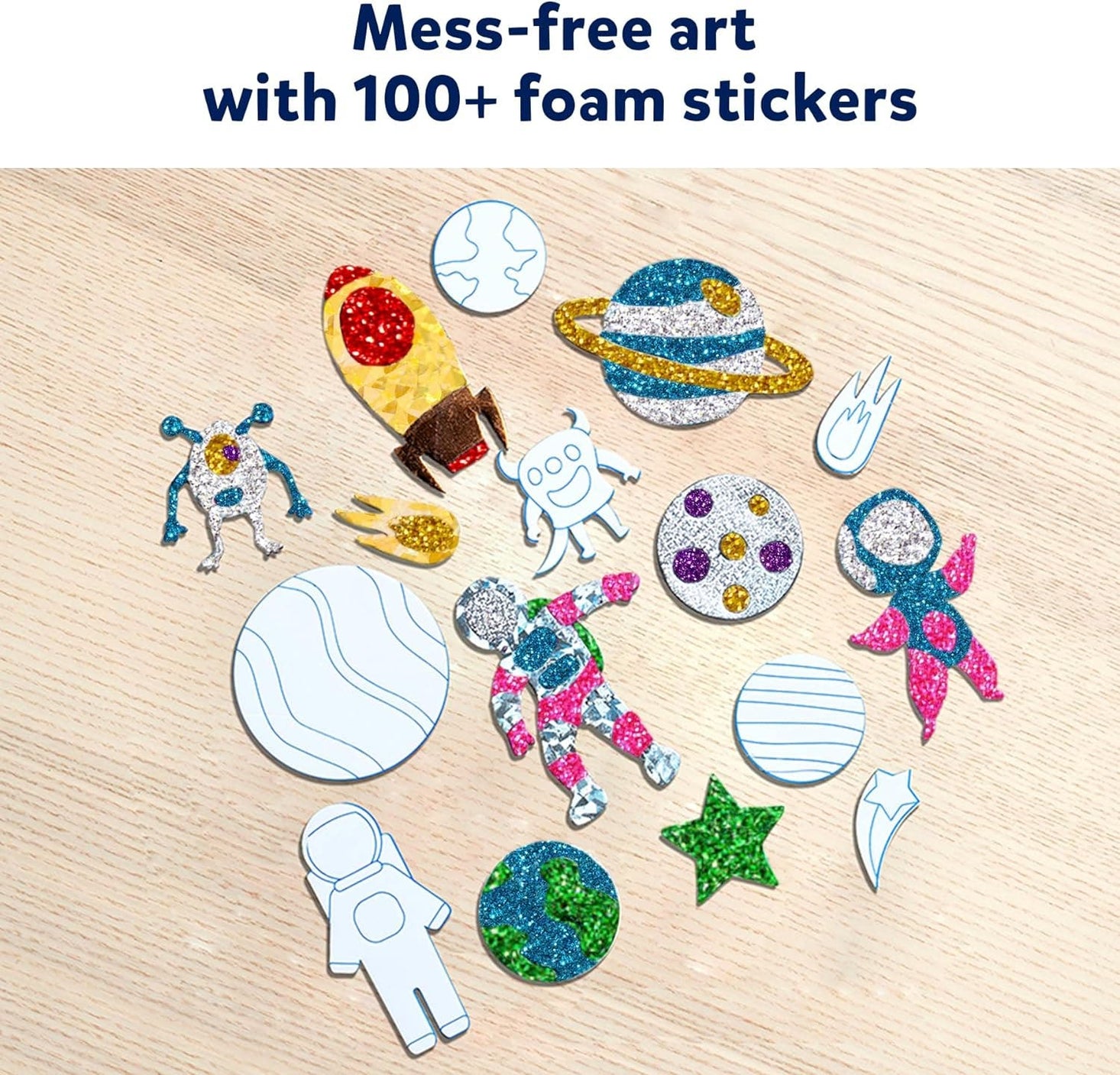 Foil Fun Up in Space