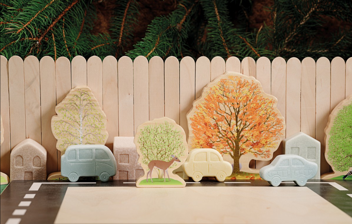 Four Seasons Trees Wooden Play Sets