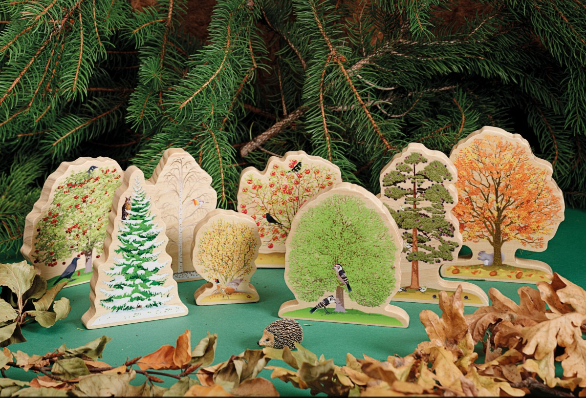 Four Seasons Trees Wooden Play Sets