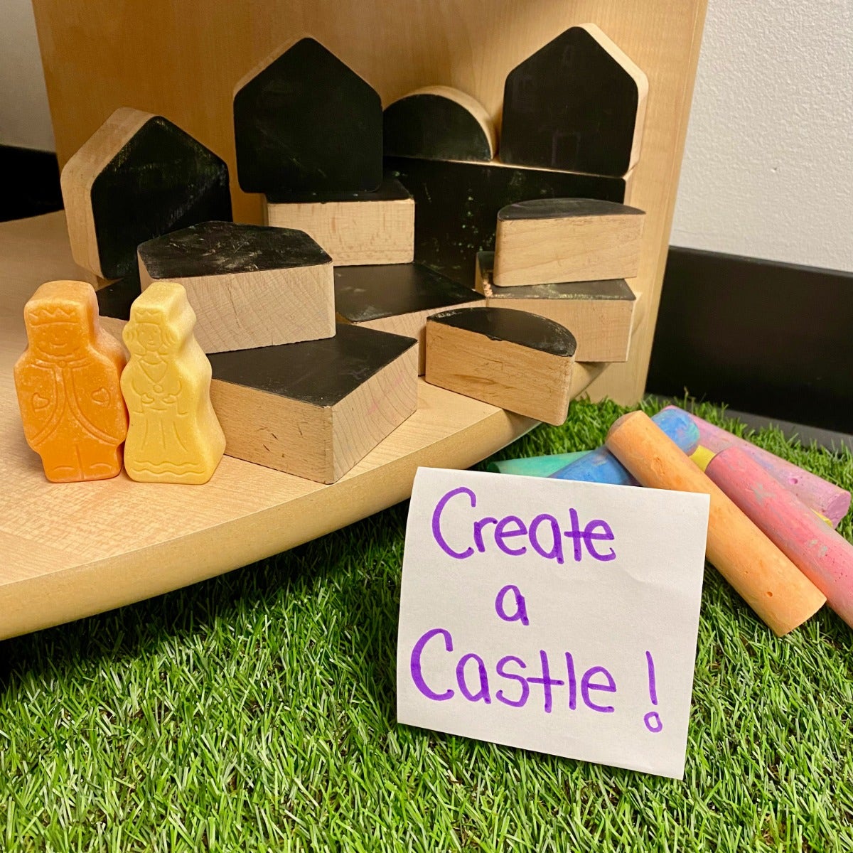 Excellerations Chalkboard Block Set Of 15
