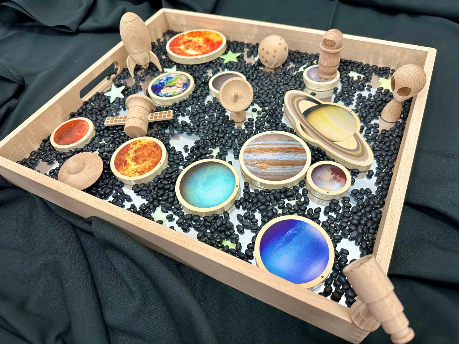 Wooden Space Set