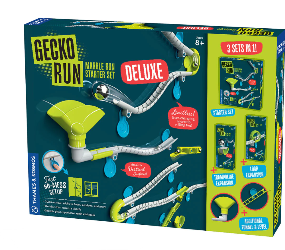 Gecko Run Marble Run Deluxe Starter Set
