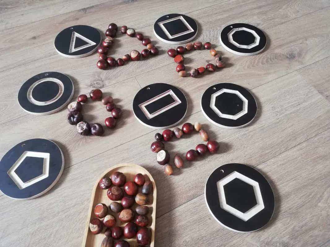 Geo Shape Outdoor Tracing Set