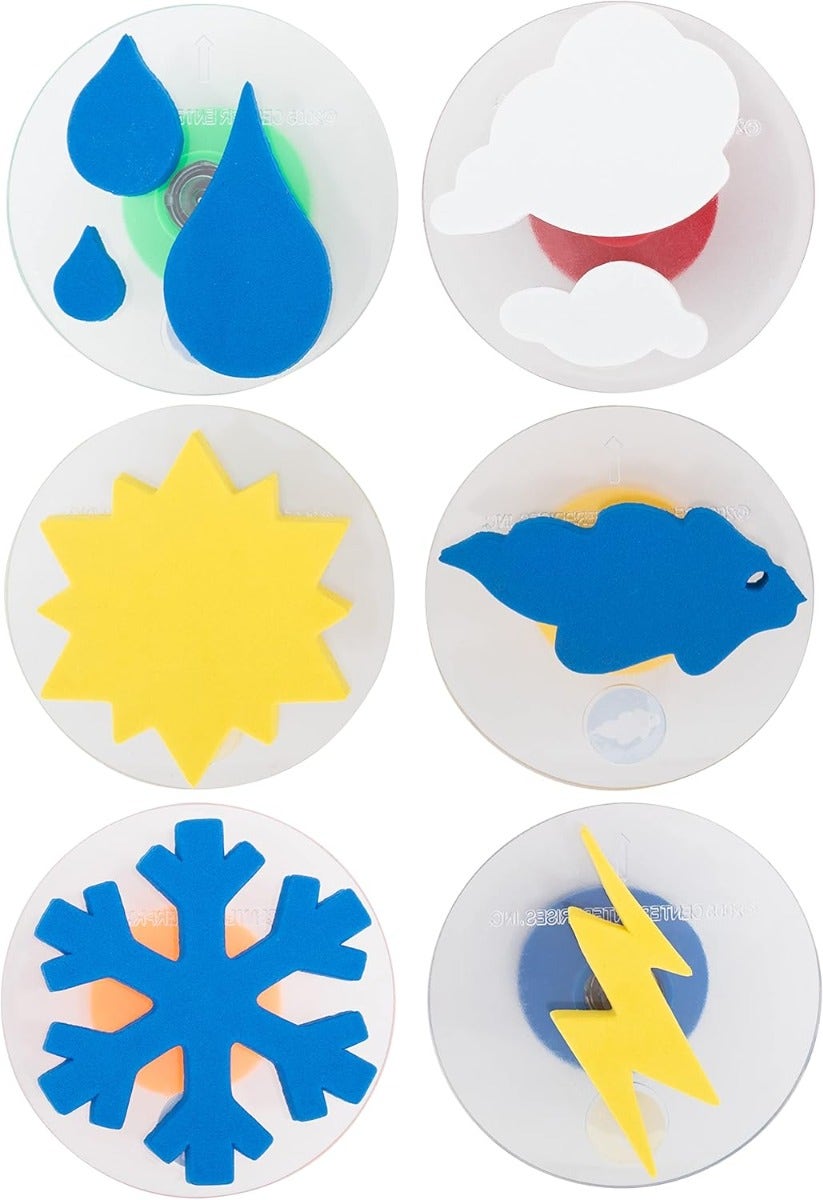 Giant Stampers Weather Patterns Set of 6