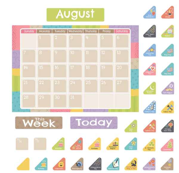 Good to Grow Calendar Bulletin Board Set