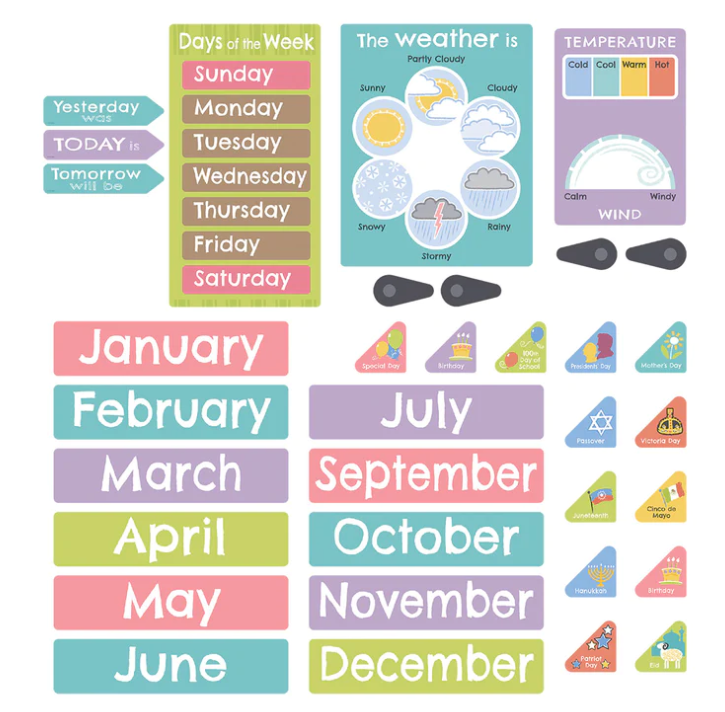 Good to Grow Calendar Bulletin Board Set