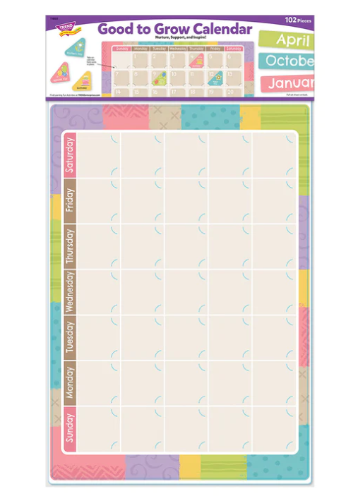 Good to Grow Calendar Bulletin Board Set