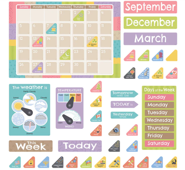 Good to Grow Calendar Bulletin Board Set