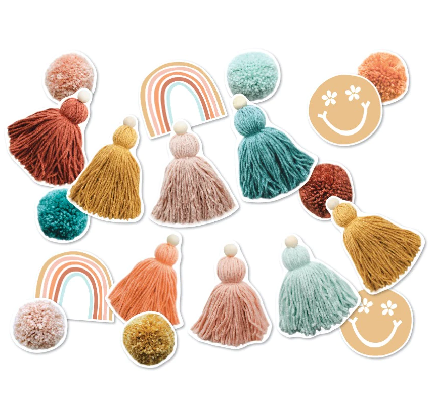 Good Vibes Colorful Cut-Outs