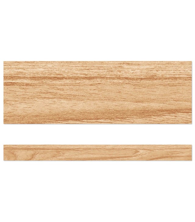 Grow Together Light Wood Grain Straight Borders