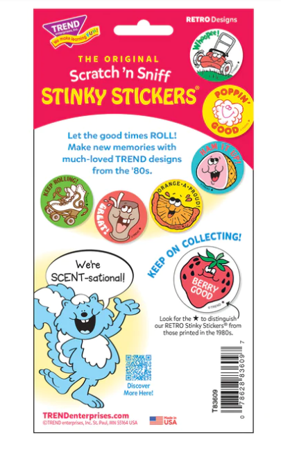 Ham It Up Ham Scent Retro Scratch n Sniff Stinky Stickers