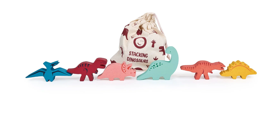 Happy Stacking Dinosaurs