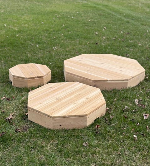 Hexagon Stages by Naturally Inspired Play