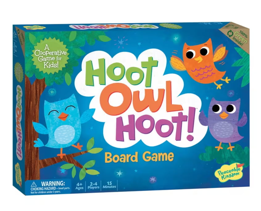 Hoot Owl Hoot Cooperative Game by Peaceable Kingdom