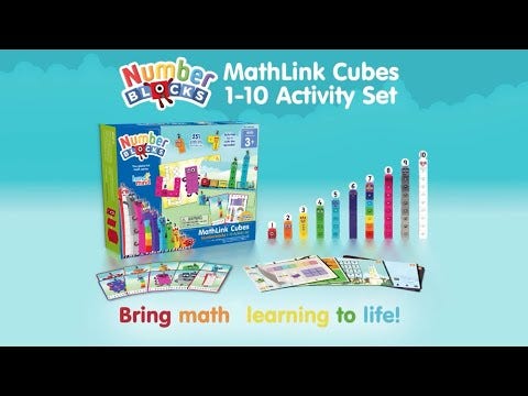 Numberblocks MathLink Cubes 1-10 – Scholar's Choice