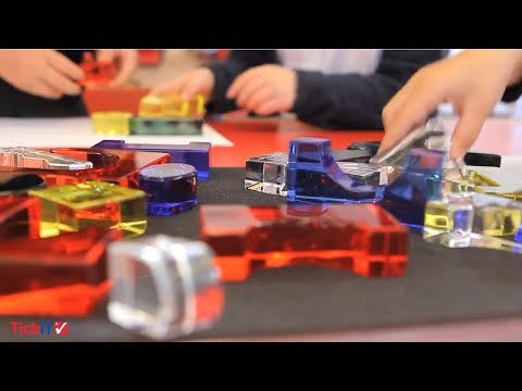 Colour Crystal Block Set