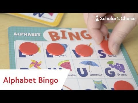 Alphabet Bingo Board Game by Peaceable Kingdom