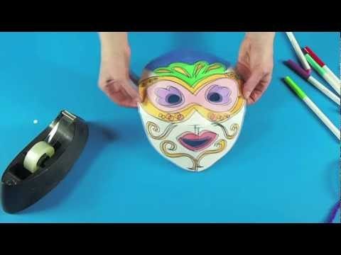 Fold Up Fun Masks 40 pack