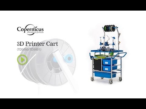 3D Printer Cart Premium Model with Tub Pack 1