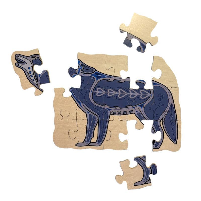 Indigenous Midi Floor Puzzle Set 3x15 piece