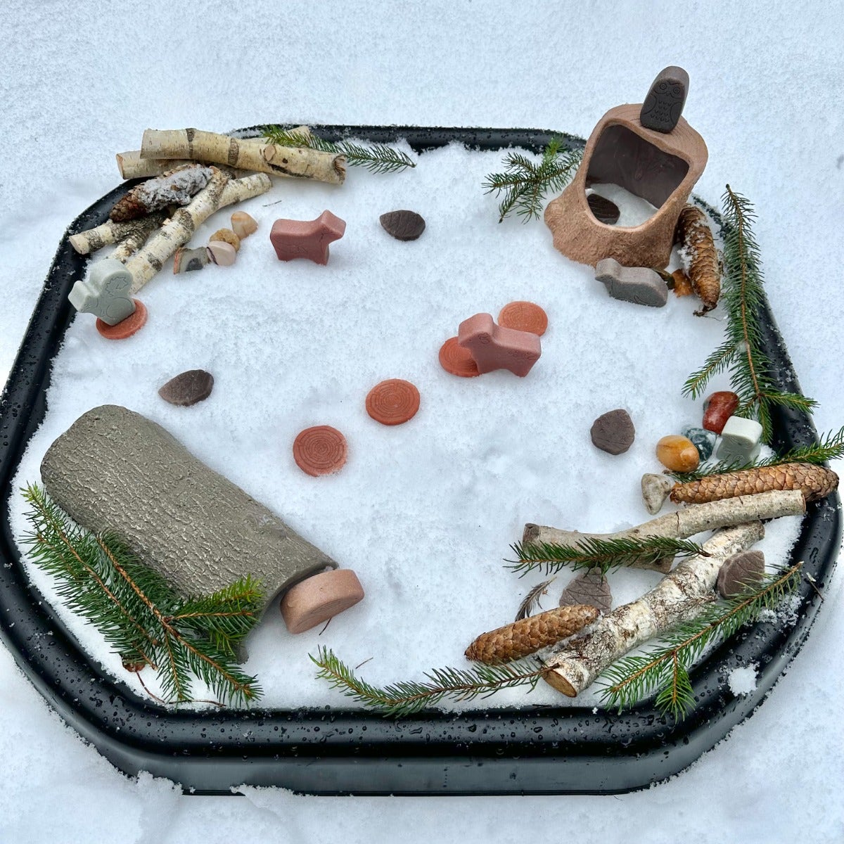 Mini Tuff Tray | Compact Sensory Play Tray for Kids | Cosy