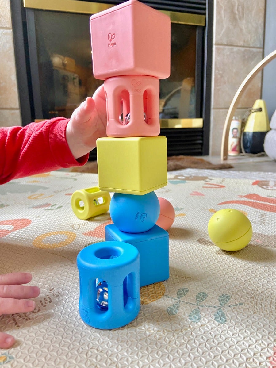 Geometric Rattle Trio by Hape