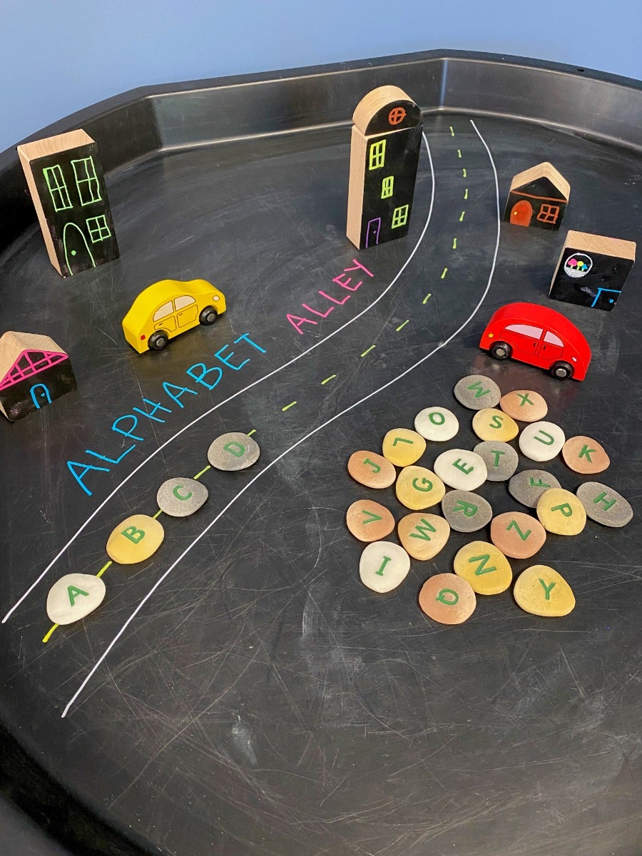 Uppercase Alphabet Pebble Set