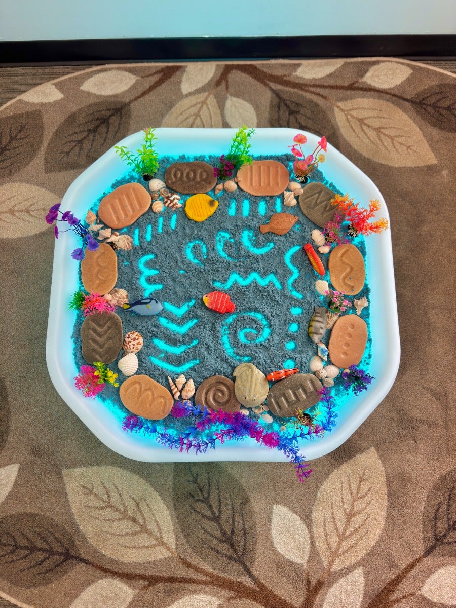 Sensory Glow Tuff Tray Table