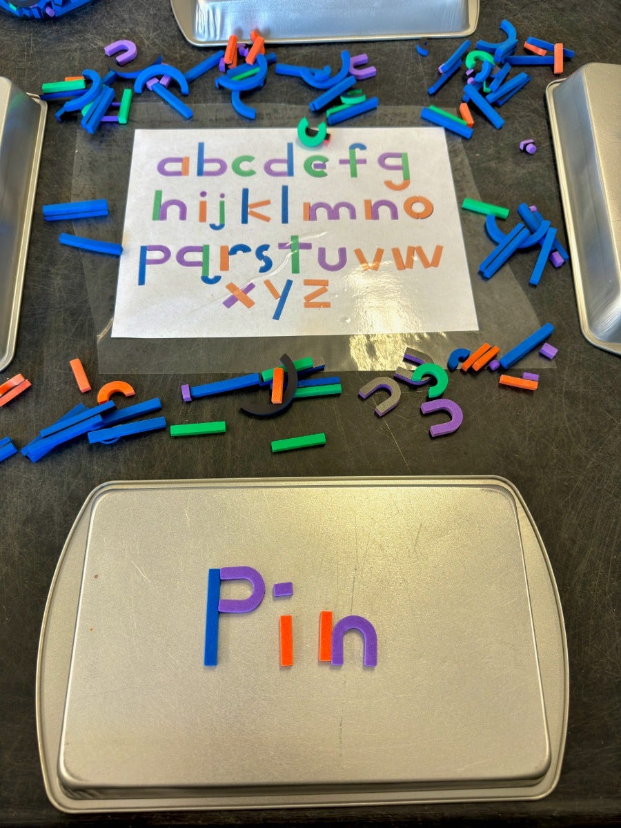 Magnetic Letter Construction