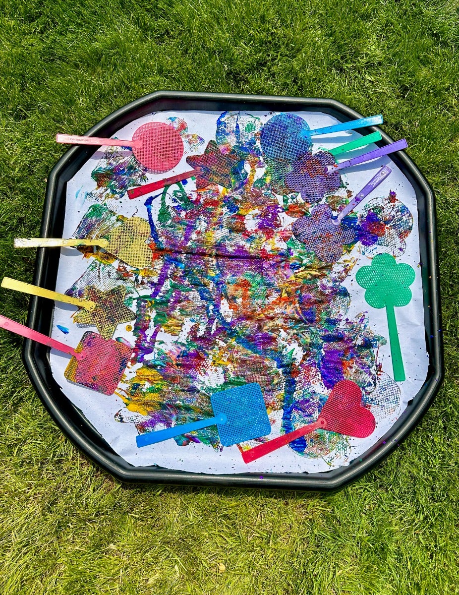 Paint Slap Process Art Collection