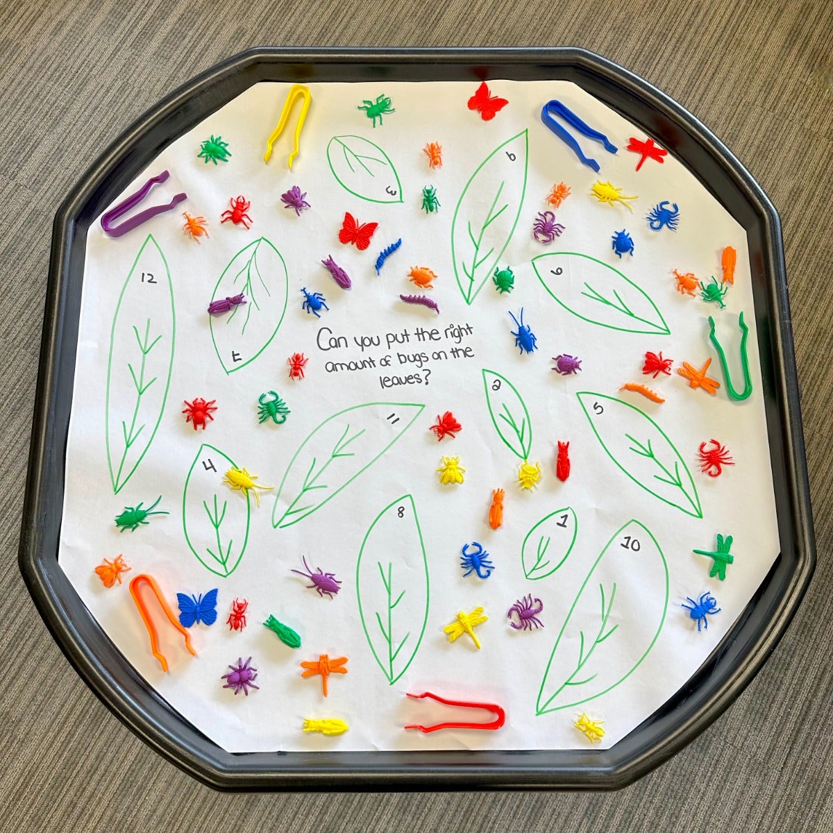 Excellerations Easy Squeeze Tweezers Set of 12