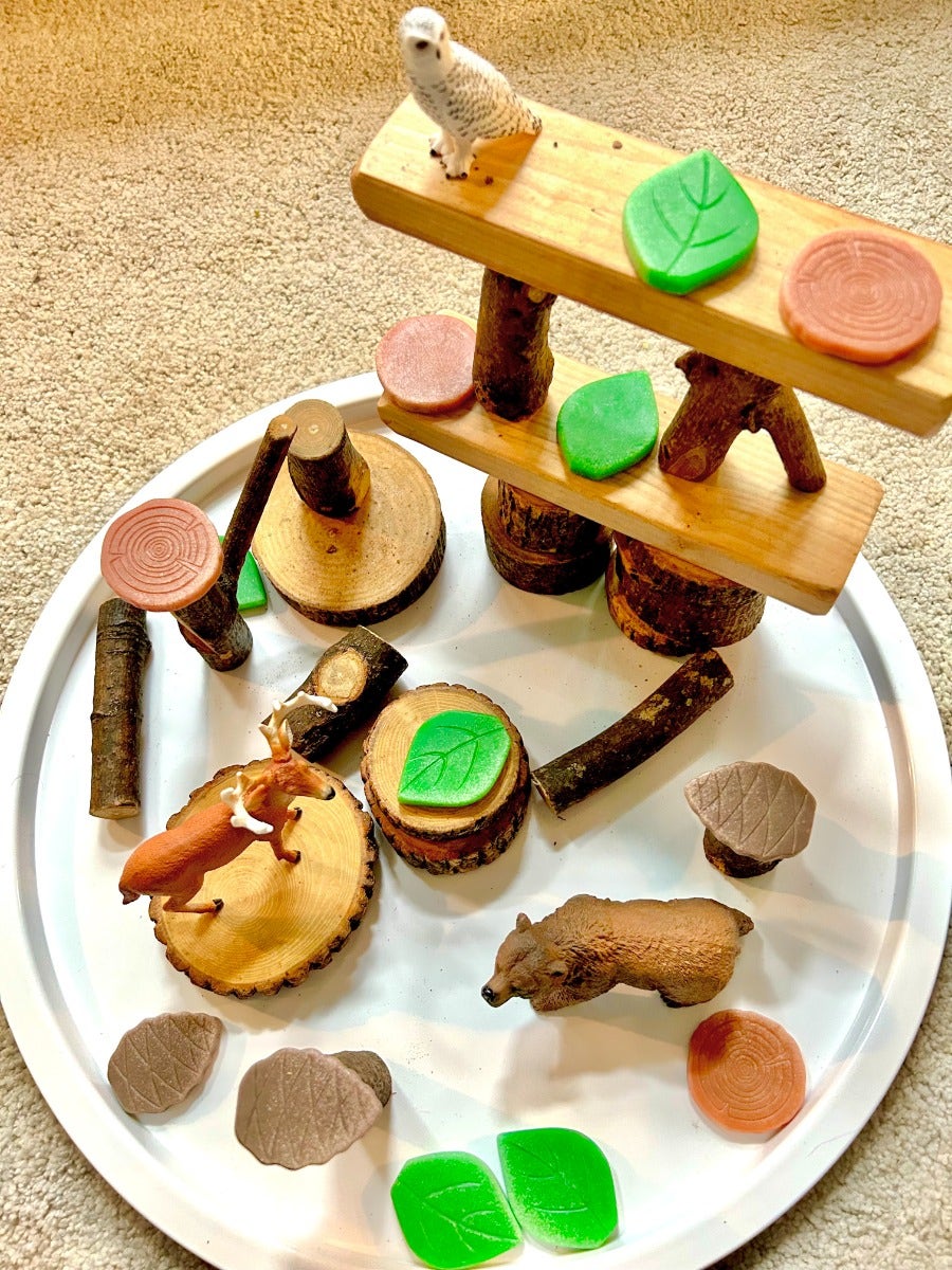 Forest Play Scenery Stones