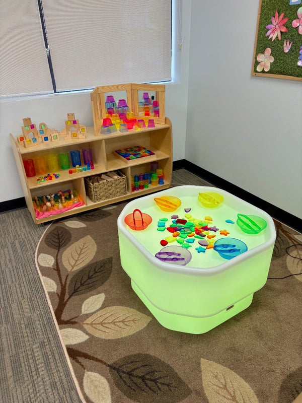 Sensory Glow Tuff Tray Table